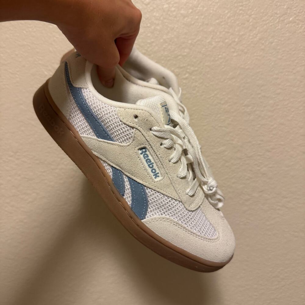 Reebok Court Retro Ortholite White Blue Gum Sneakers Women’s Size 7